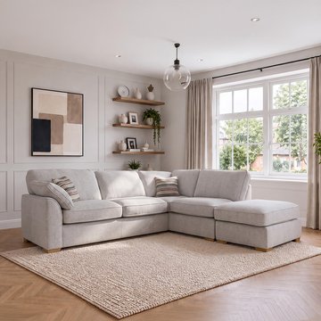 Buoyant lorna fabric corner group sofa - lh3/rfc/fst - variation available
