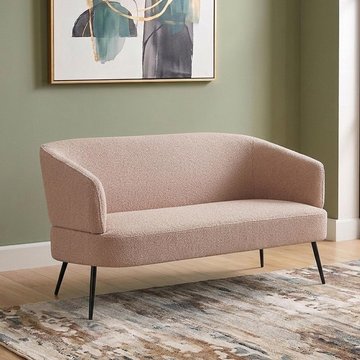 Coco sofa - 2 seater - curved back - blossom - fabric