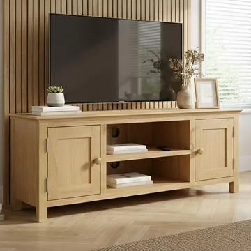 Arlington tv unit - 120cm - oak