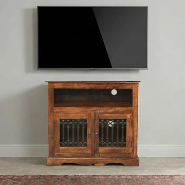 Indian sheesham 85cm tv cabinet