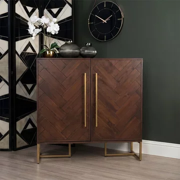 Brando drinks cabinet - acacia wood