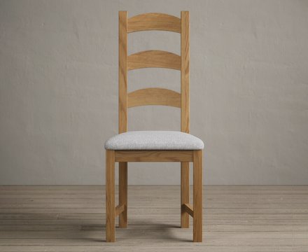 Alton light grey set of 2 dining chairs