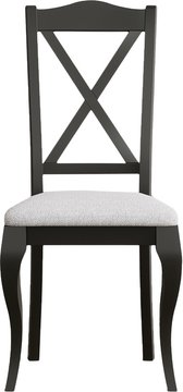 Chateau noir light grey set of 2 dining chairs