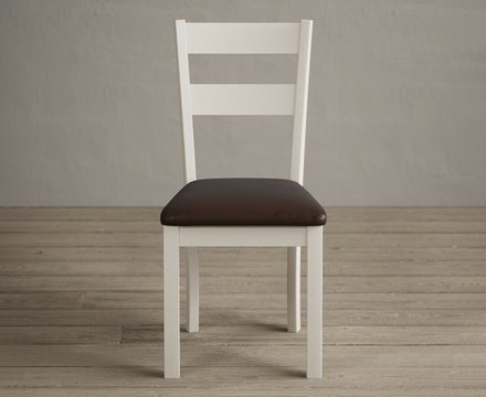 Kendal brown set of 2 dining chairs