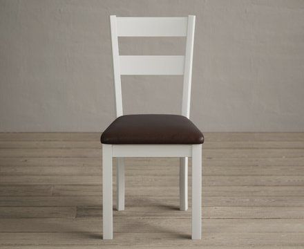 Kendal brown set of 2 dining chairs