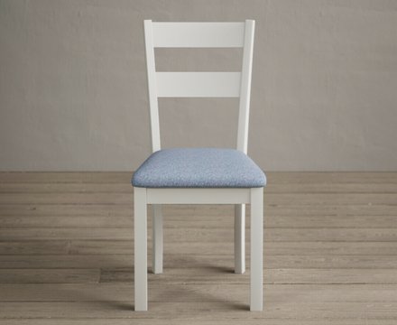 Kendal blue set of 2 dining chairs