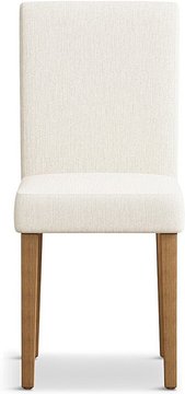 Lila natural set of 2 fabric dining chairs