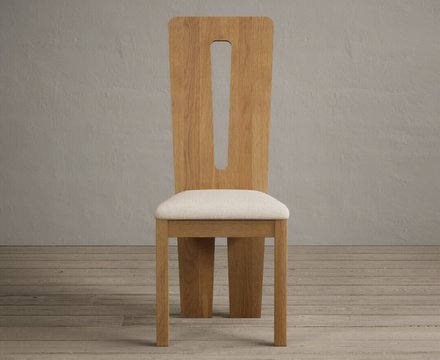 Lucca linen set of 2 fabric dining chairs