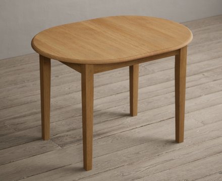 Extending warwick solid oak dining table
