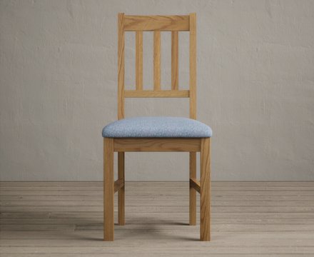 York blue set of 2 dining chairs
