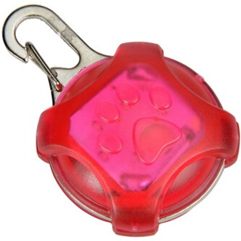 AniOne Pendentif clignotant à LED rose