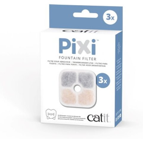 Catit Filtre de rechange pour fontaine à eau Pixi Fountain 3 pcs