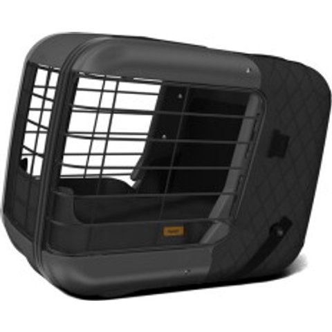 4pets Caisse de transport Caree noir
