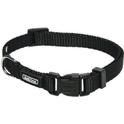AniOne Collier Classic en nylon noir XS