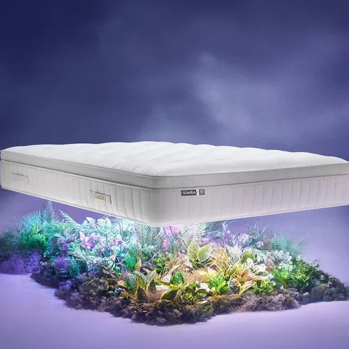 Simba Natural Hybrid Apex Mattress, Superking