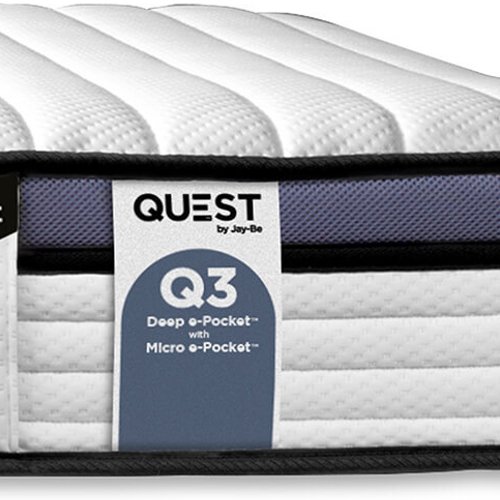 Jay-Be QUEST Q3 Deep e-Pocket Childrens Mattress, Single