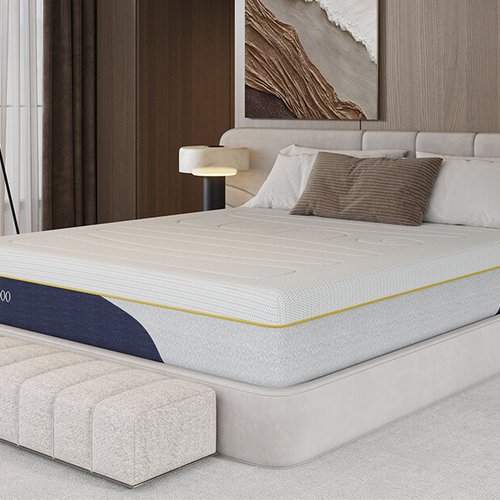 Luna 6000 Plush Gel Memory Pocket Hybrid Mattress, Superking