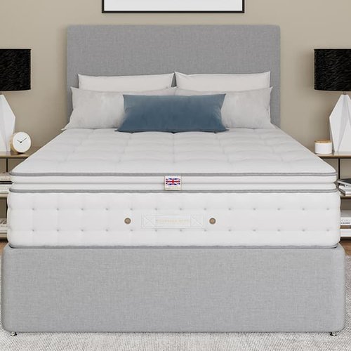 Millbrook Smooth Tech 4000 Pillow Top Mattress, Double