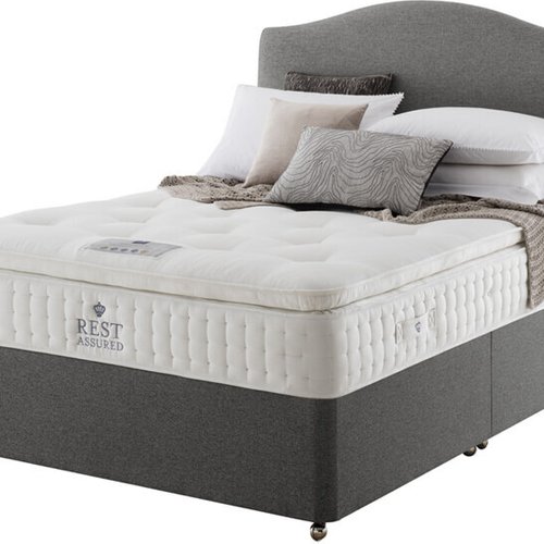 Rest Assured Knowlton 2000 Pocket Latex Pillow Top Mattress, Single