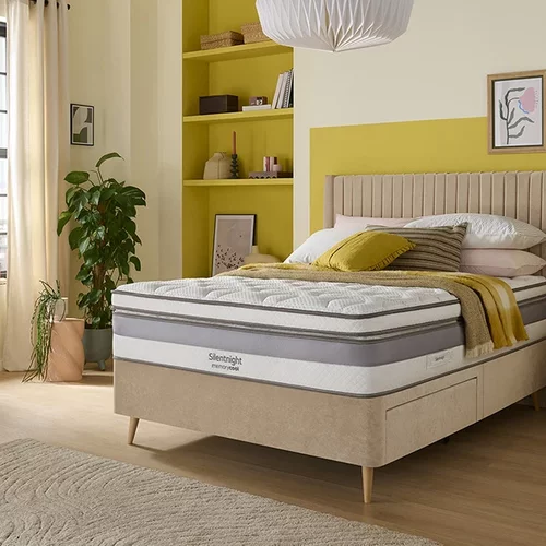 Silentnight Memory Cool 3000 Mirapocket Box Top Mattress, Double