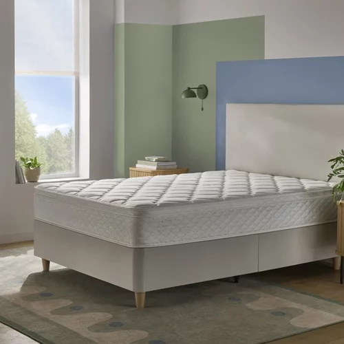 Silentnight Miracoil Cushion Top Mattress, Small Double