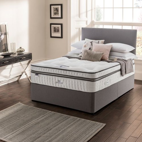 Silentnight Deluxe Box Top Mirapocket 2000 Mattress, Single