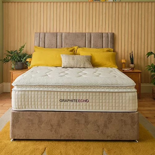 Sleepeezee Graphite Echo 4700 Pocket Pillow Top Mattress, Single