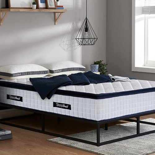 SleepSoul Luna 1500 Ortho Pillow Top Mattress, Small Double