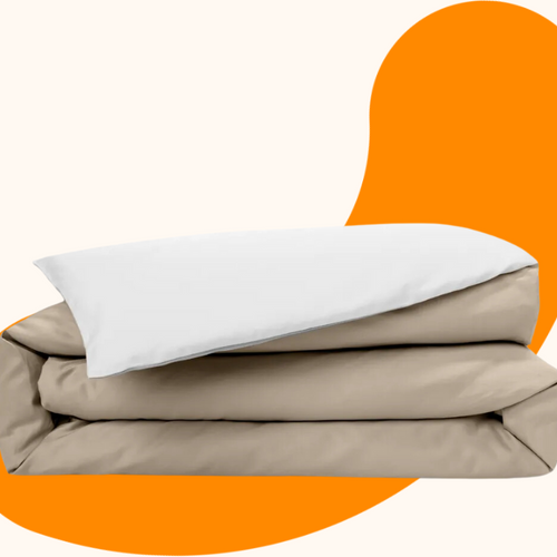Emma Bed Linen Soft Cotton Duvet Cover 225x220 Reversible