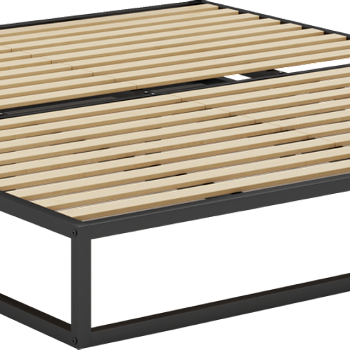 Emma Metal Bed - King - 150x200 cm