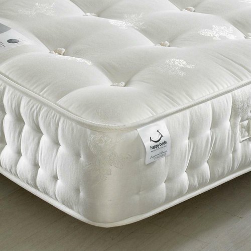 Signature Silver 1400 Pocket Sprung Orthopaedic Natural Mattress- 3ft Single (90 x 190 cm)