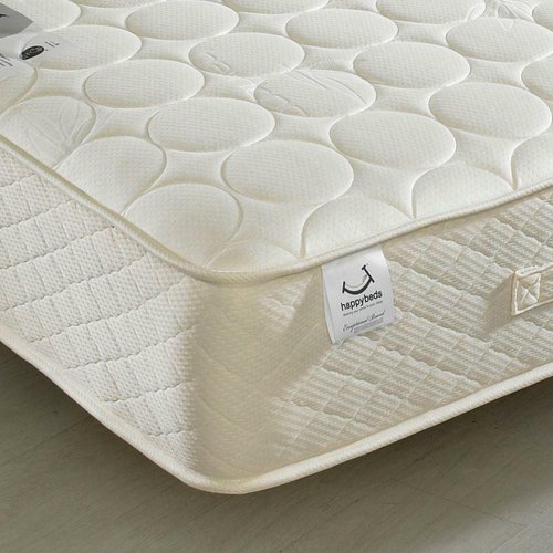 5ft King Size Quilted Mattress Bamboo Natural Fillings - Mirage Spring - Happy Beds