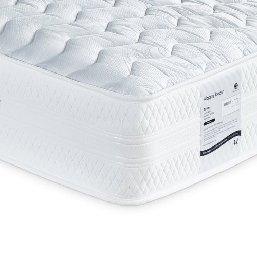 Arun - King Size - Open Coil Spring Semi-Orthopaedic Mattress - Fabric - 5ft
