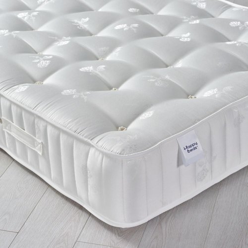 Signature Crystal 3000 Pocket Sprung Orthopaedic Natural Mattress - 5ft King Size (150 x 200 cm)