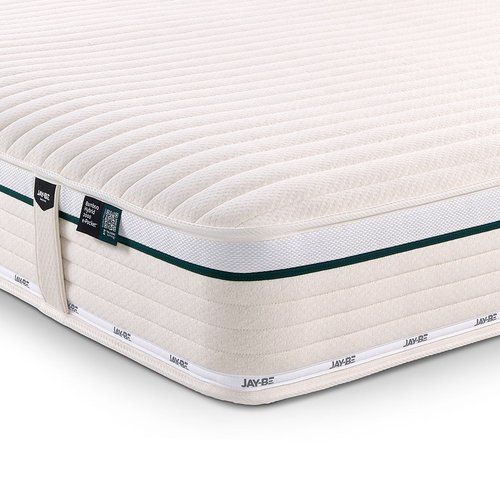 Jay-Be - King Size - Natural Fresh Bamboo Hybrid 2000 e - Pocket Pocket Spring Mattress - Fabric - Vacuum Packed - 5ft