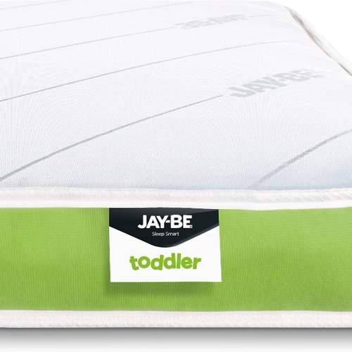 Jay-Be Shorty Toddler Foam Free Anti-Allergy Spring Mattress - 70 x 140 cm