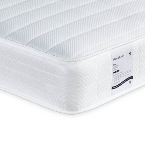 Ness - King Size - Open Coil Spring Quilted Mattress - Fabric - 5ft