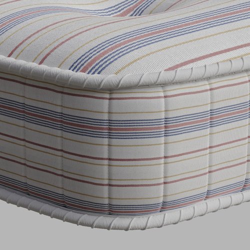 Vermont - Single - Open Coil Spring Contract Mattress with Crib 5 Certification - Fabric - 3ft