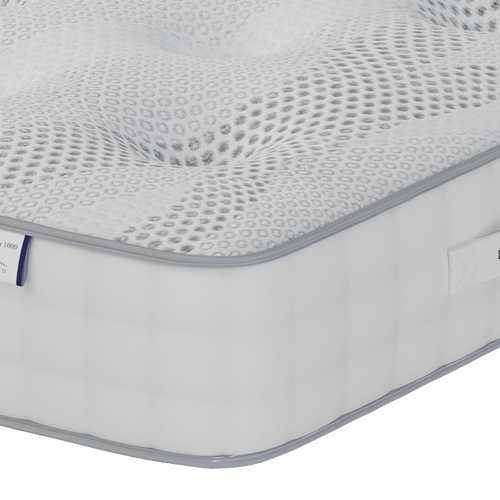 British Bed Company Cotton Pocket 1000 Chenille Super King Mattress