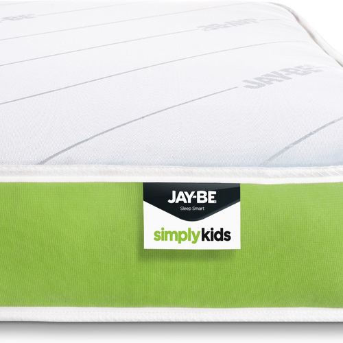 Jay Be Simply Kids Anti-Allergy Foam Free Sprung Single Mattress