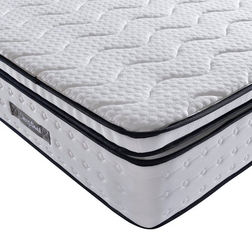 SleepSoul Space 2000 Memory Hybrid Pillow Top Single Mattress