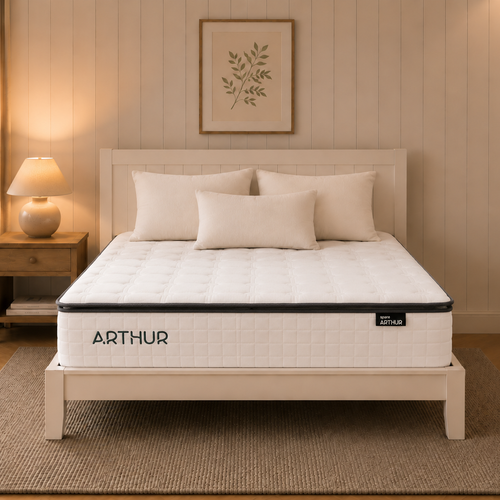 Arthur Sleep Spare Arthur 1500 Memory Hybrid Pillow Top Super King Mattress