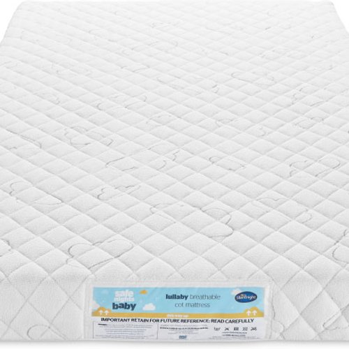 Safe Nights Lullaby Breathable Cot Mattress