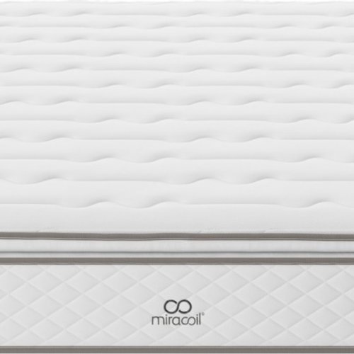Silentnight Miracoil Pillow Top Mattress, King Size