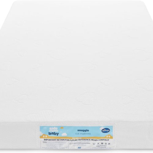 Safe Nights Snuggle Breathable Cot Mattress