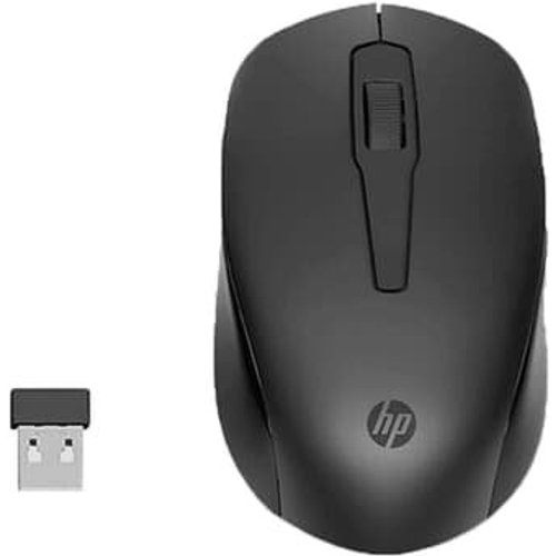 Mouse Sem Fio HP 150, 1600 DPI, Wireless, Compatível com PCs com porta USB-A, Preto - 2S9L1AA