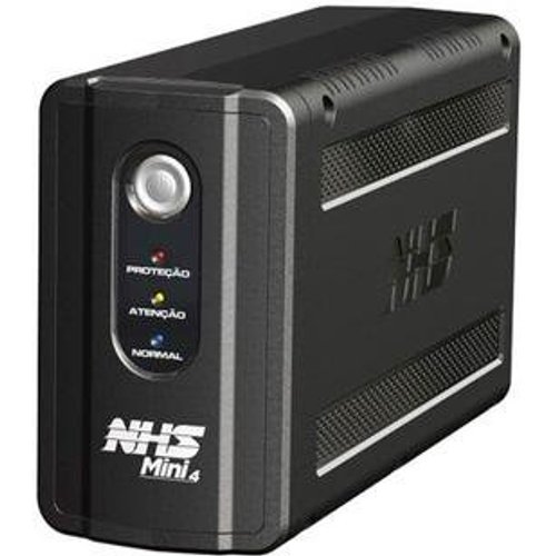Nobreak NHS Mini 4 Bivolt 600VA, b.7Ah/S, 220V - 90.A1.006101