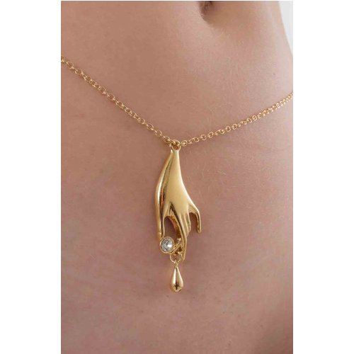 A Touch of Grace - Gold Waist Chain & Gracious Pendant