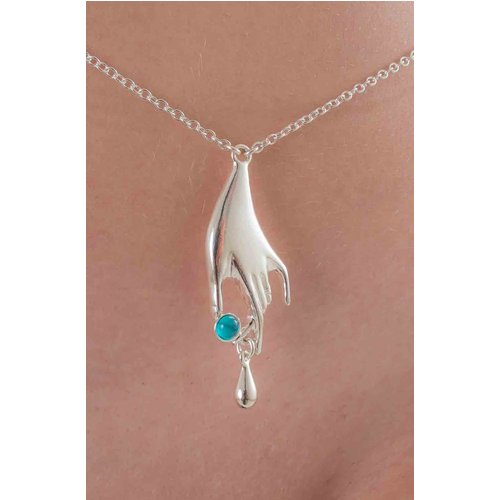 Chakras Reiki - Silver Waist Chain and Gracious Pendant