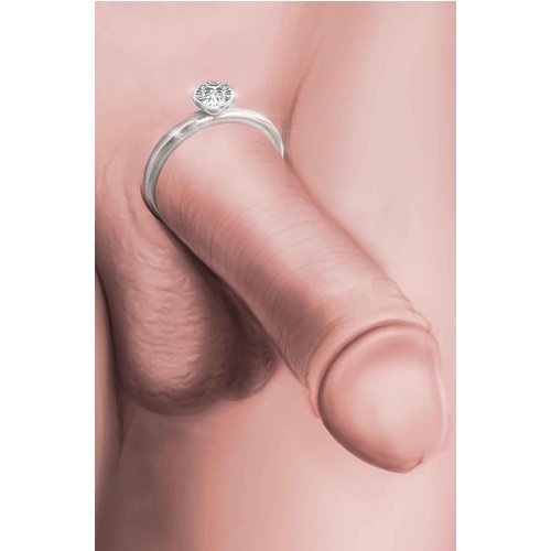 Magnate - Solid Sterling Silver Penis Ring